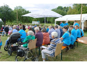 Ökumenischer Gottesdienst zum 100jährigen Jubiläum der Stadtkapelle Naumburg (© Karl-Franz Thiede)